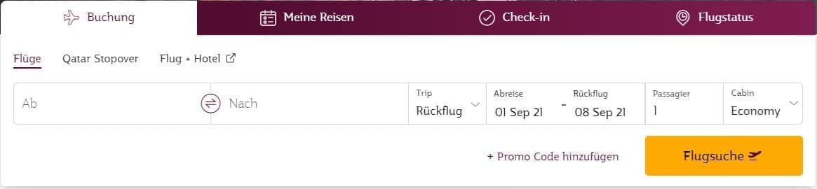 Qatar Airways Online Check In Direkt Zum Online Checkin